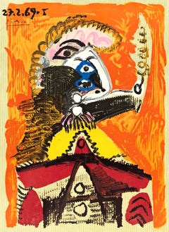 Picasso, Composición (Orozco 207-261), Vingt-Neuf Portraits Imaginaires (después)
