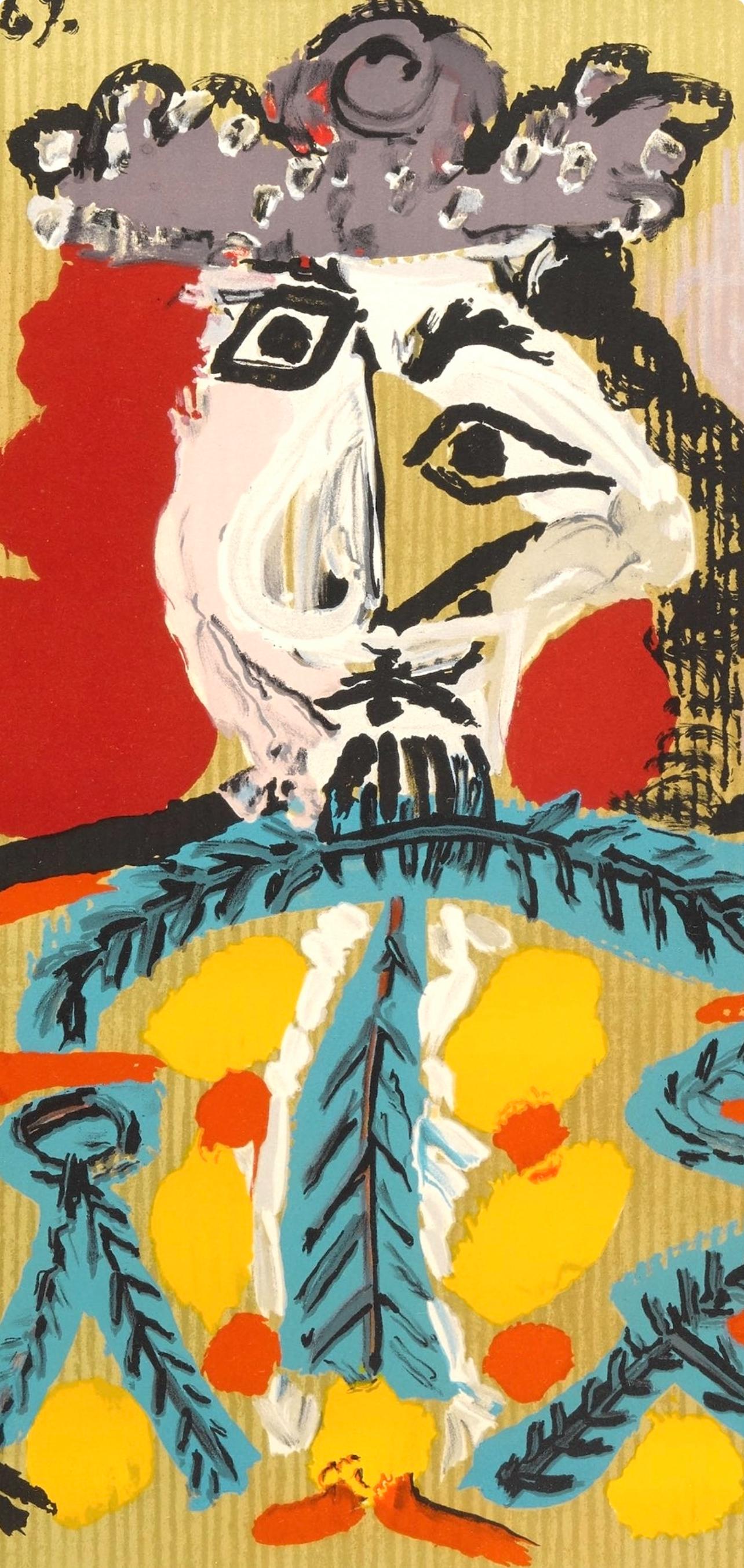 Picasso, Composition (Orozco 207-261), Vingt-Neuf Porträts Imaginaires (nach) – Print von Pablo Picasso
