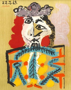 Picasso, Composition (Orozco 207-261), Vingt-Neuf Portraits Imaginaires (after)