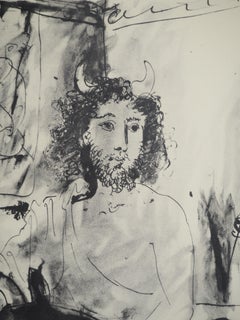 Pablo Picasso, Young Faun, Woman and Child, from The Double Flute, 1967 (after)