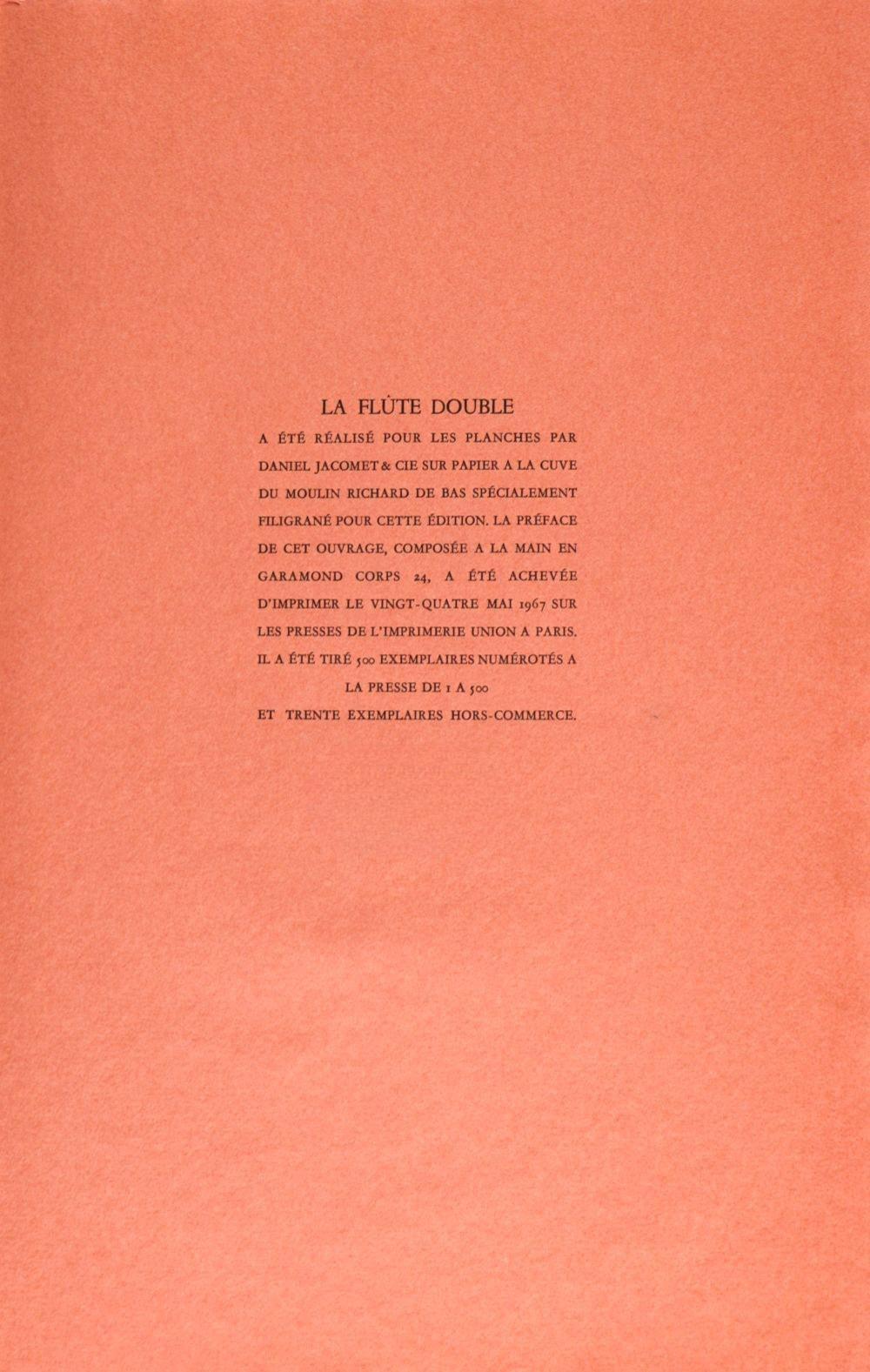 Picasso, Composition (Orozco 238), Picasso, La flûte double (after) For Sale 1