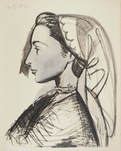 Picasso, Composition (Orozco 238), Picasso, La flûte double (after)