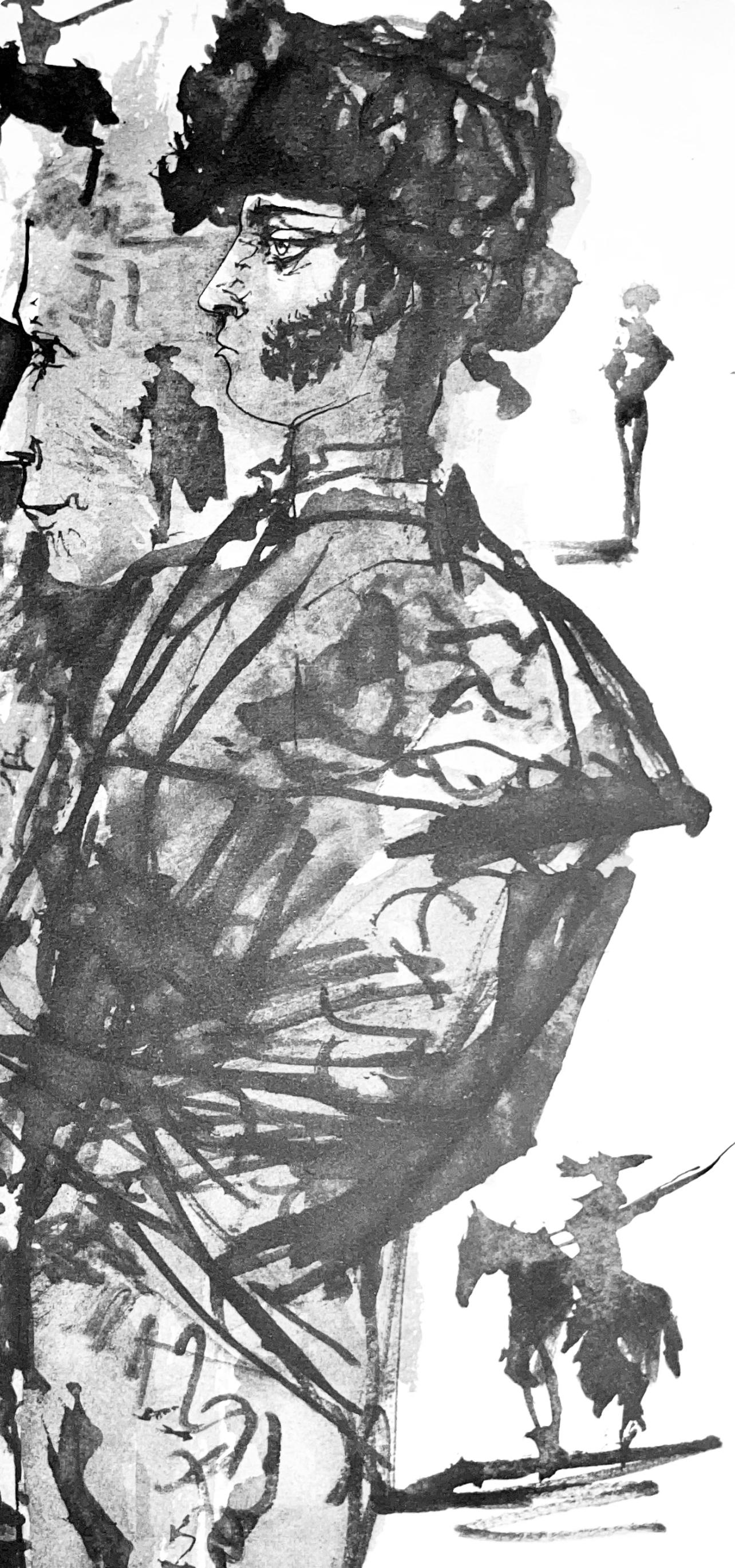 Picasso, Composition, Pablo Picasso, Toros Y Toreros (after) For Sale 1