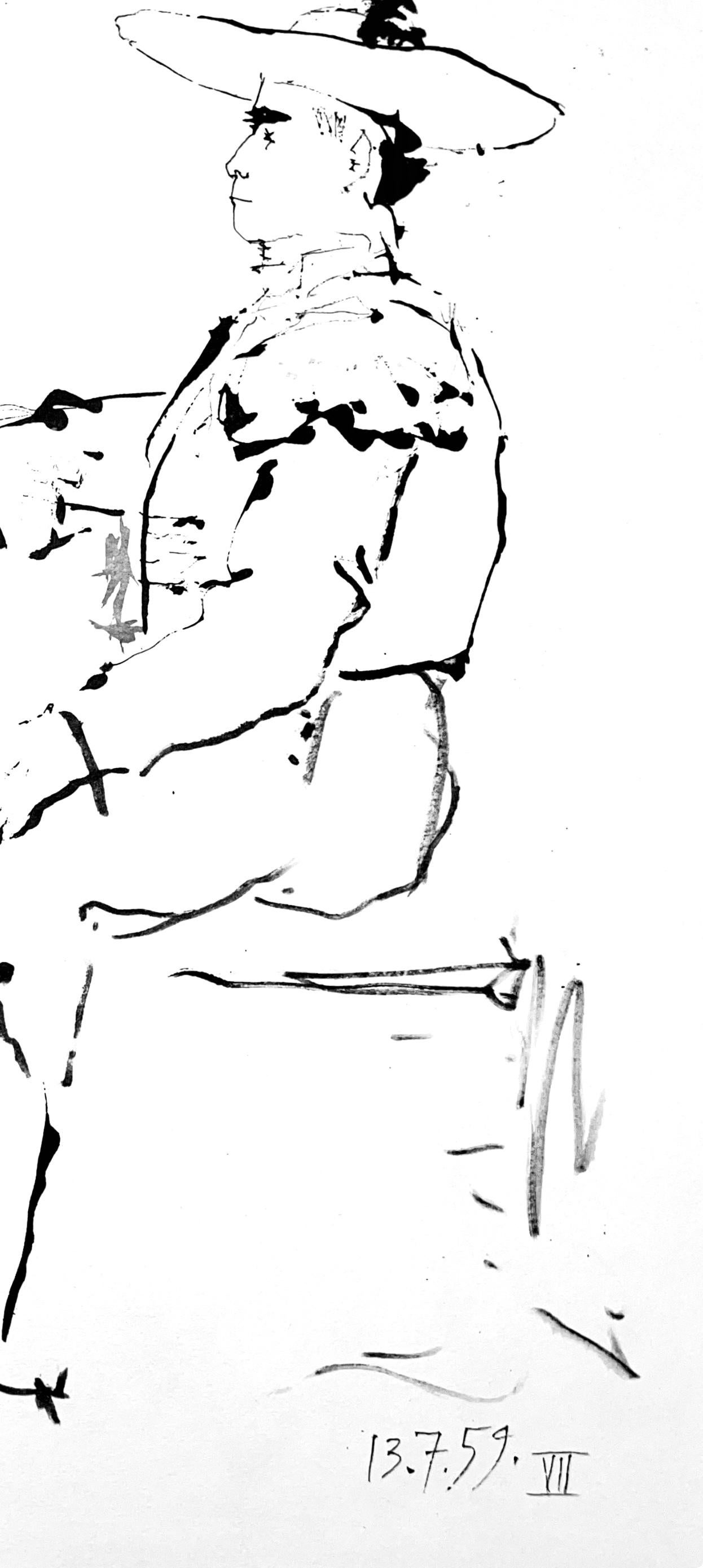 Picasso, Composition, Pablo Picasso, Toros Y Toreros (after) For Sale 1
