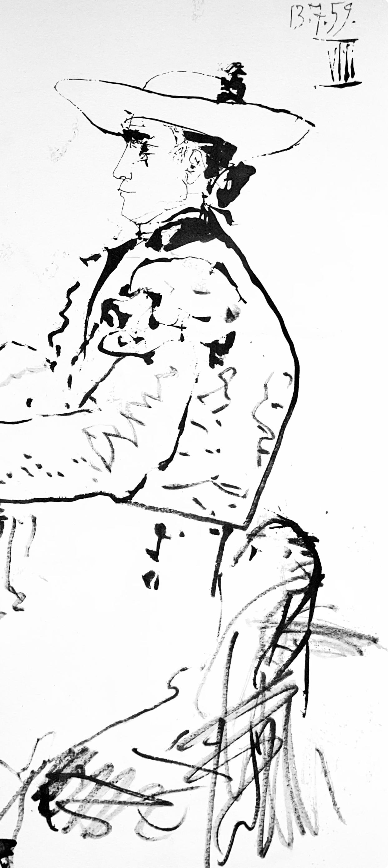 Picasso, Composition, Pablo Picasso, Toros Y Toreros (after) For Sale 1
