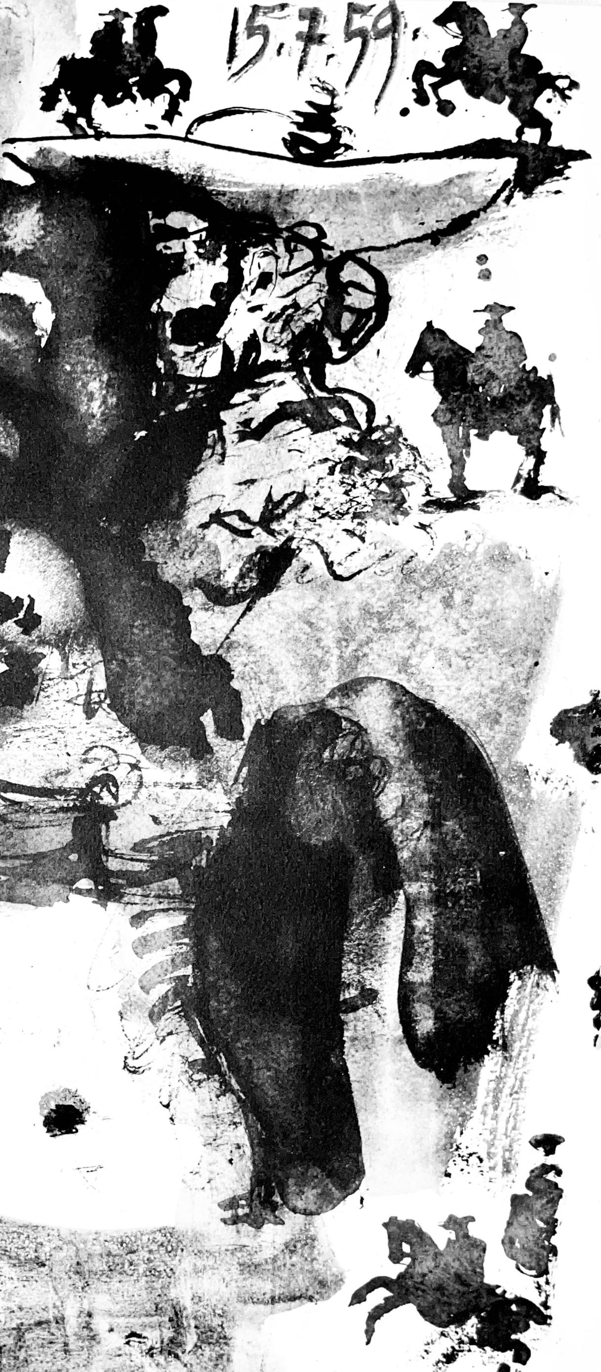 Picasso, Composition, Pablo Picasso, Toros Y Toreros (after) For Sale 1