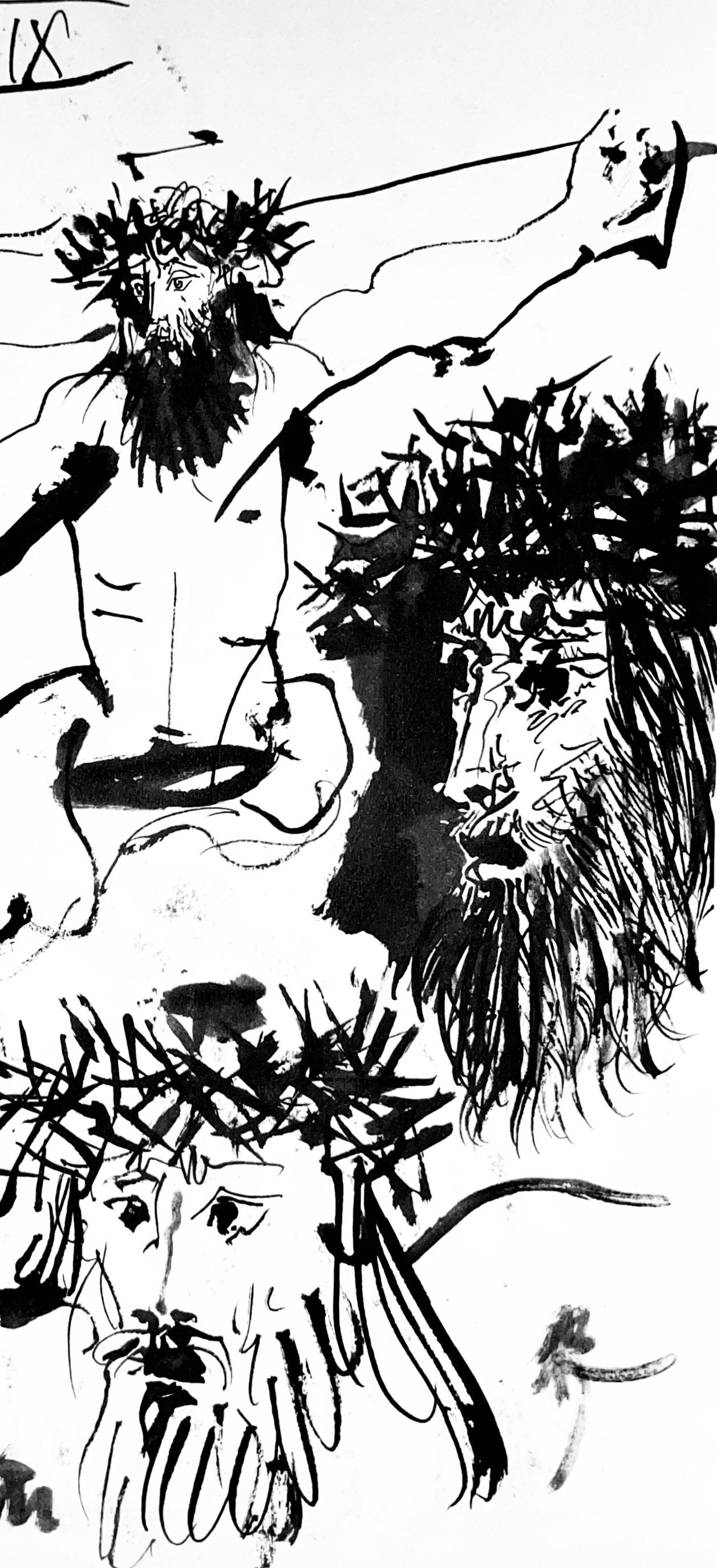 Picasso, Composition, Pablo Picasso, Toros Y Toreros (after) For Sale 1