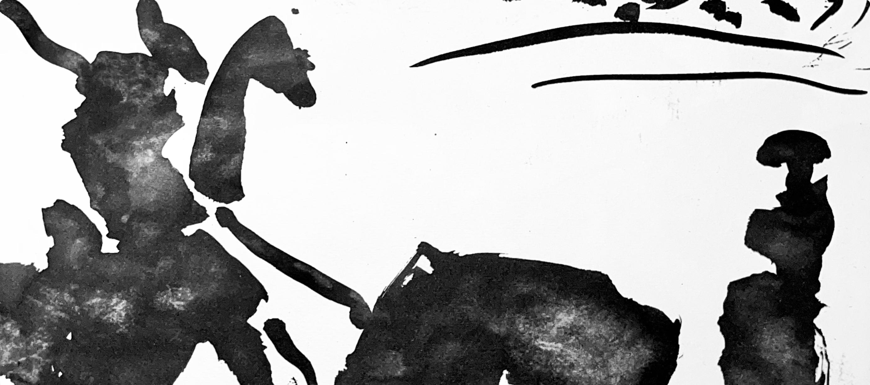 Picasso, Composition, Pablo Picasso, Toros Y Toreros (after) For Sale 1