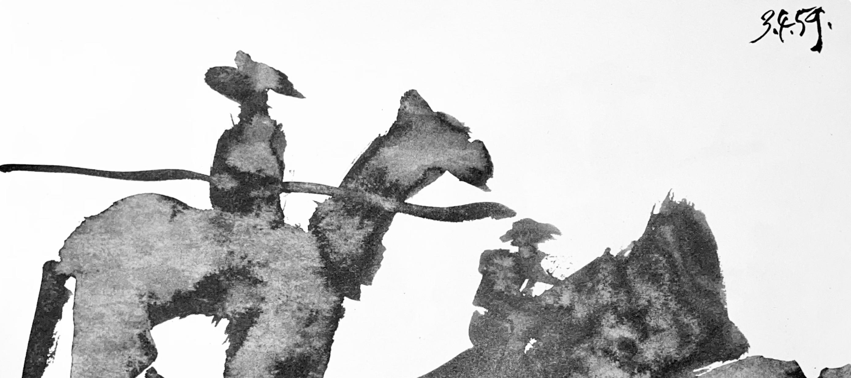 Picasso, Composition, Pablo Picasso, Toros Y Toreros (after) For Sale 1