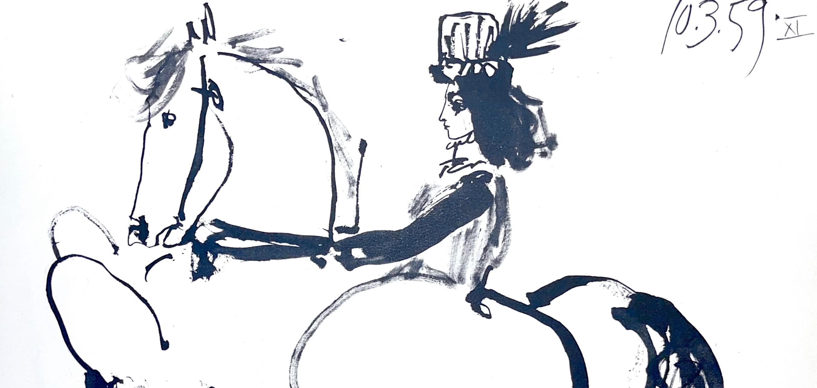 Picasso, Composition, Pablo Picasso, Toros Y Toreros (after) For Sale 1