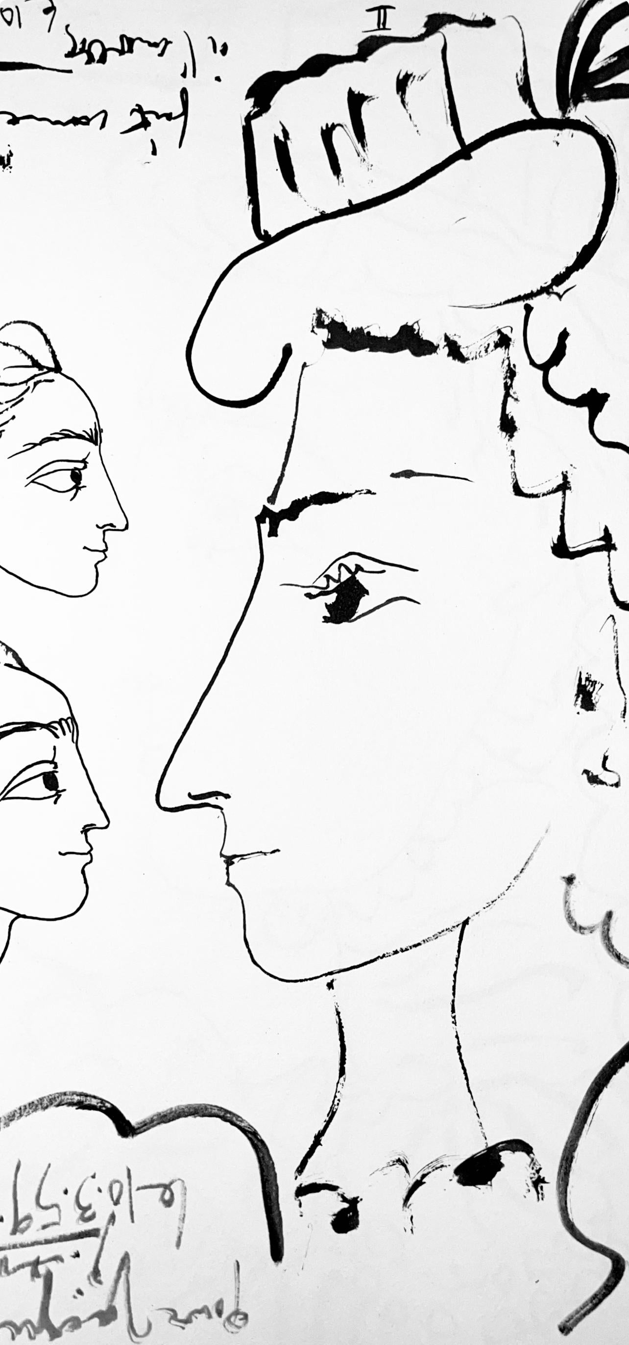 Picasso, Composition, Pablo Picasso, Toros Y Toreros (after) For Sale 2