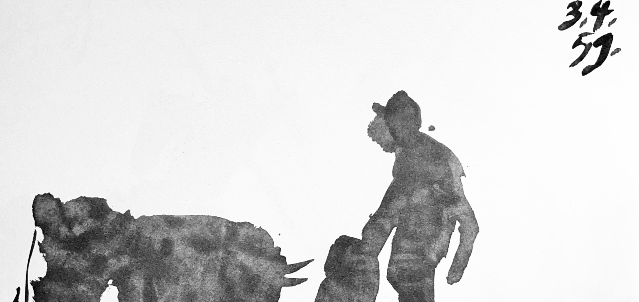 Picasso, Composition, Pablo Picasso, Toros Y Toreros (after) For Sale 2