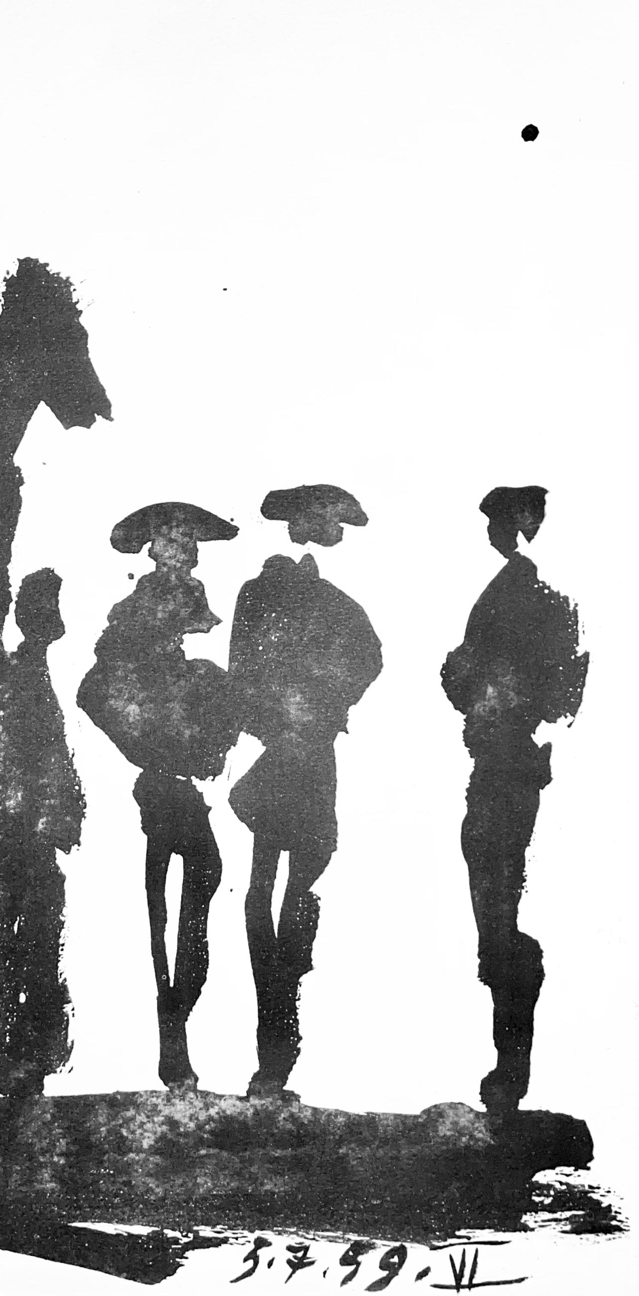 Picasso, Composition, Pablo Picasso, Toros Y Toreros (after) For Sale 3