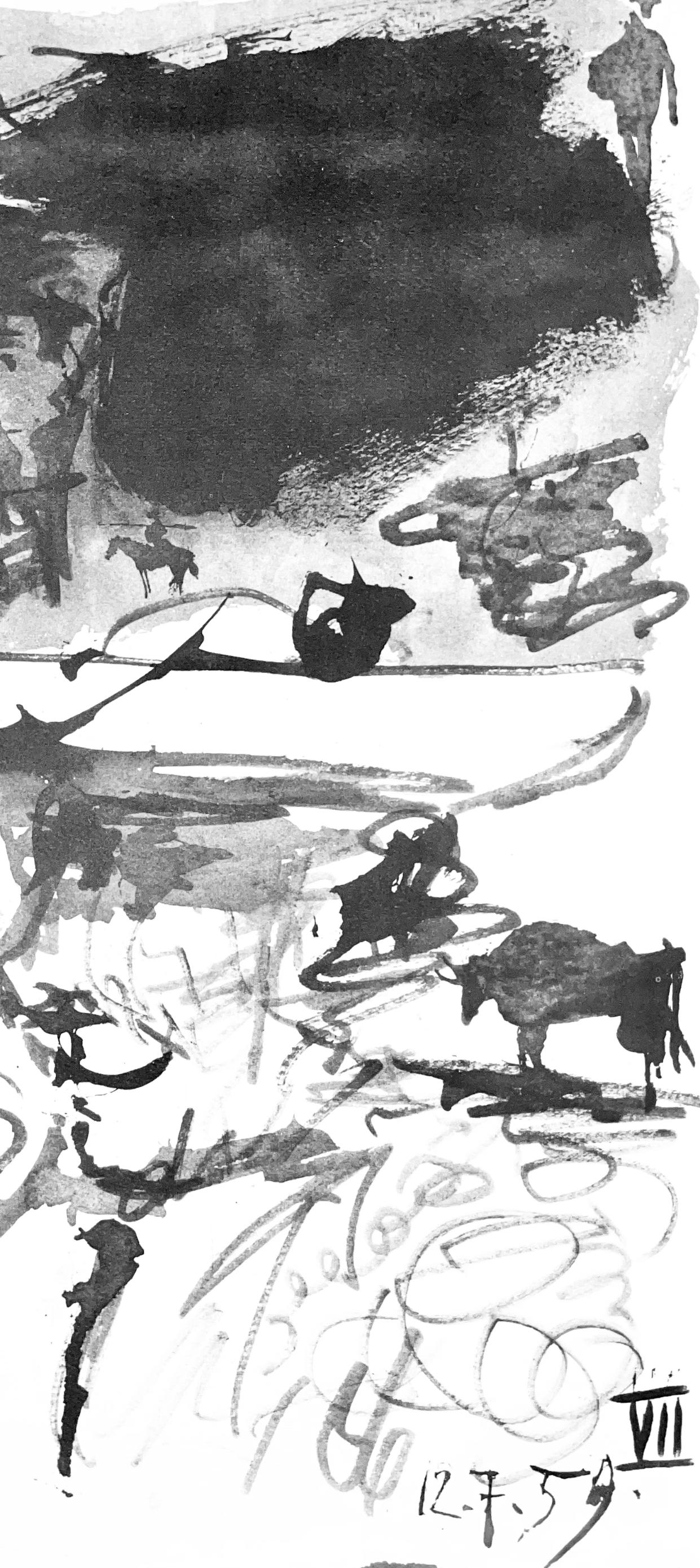 Picasso, Composition, Pablo Picasso, Toros Y Toreros (after) For Sale 3