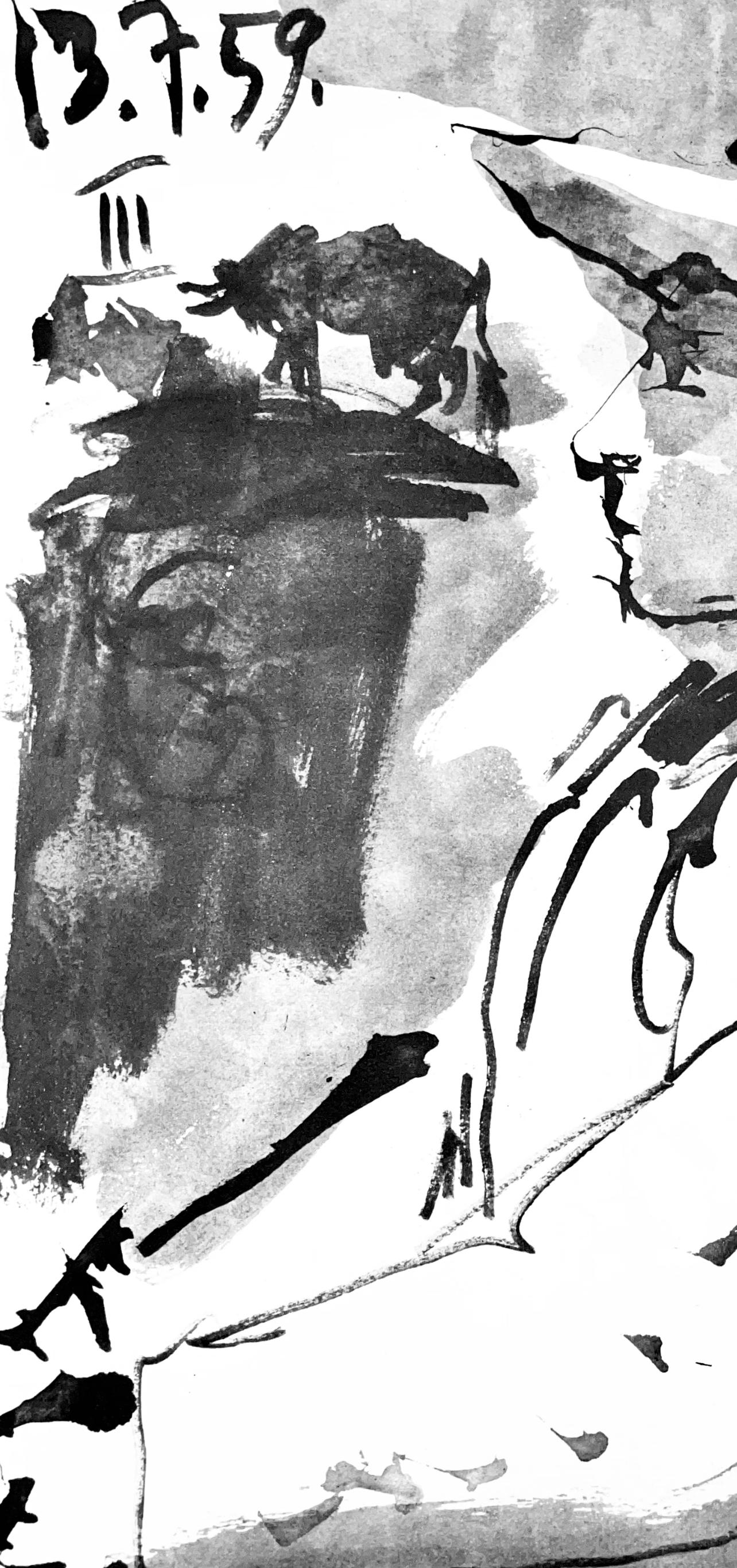 Picasso, Composition, Pablo Picasso, Toros Y Toreros (after) For Sale 3