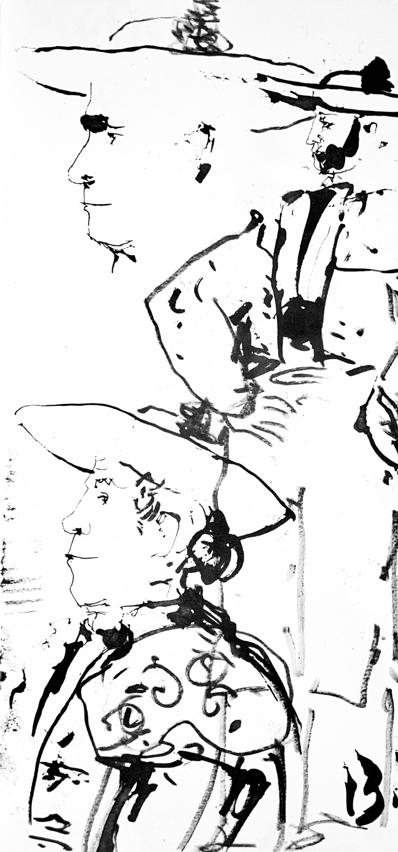 Picasso, Composition, Pablo Picasso, Toros Y Toreros (after) For Sale 3