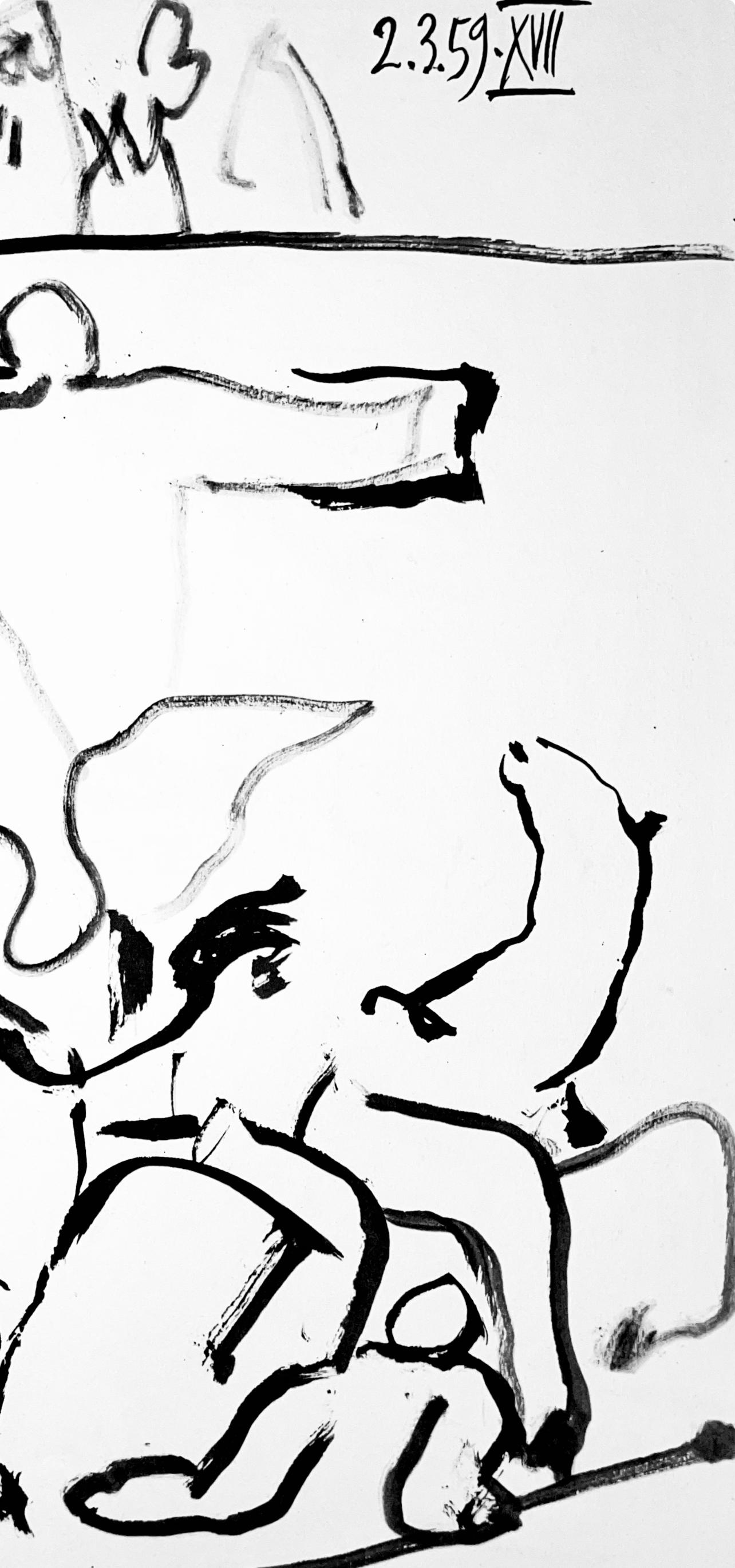 Picasso, Composition, Pablo Picasso, Toros Y Toreros (after) For Sale 3