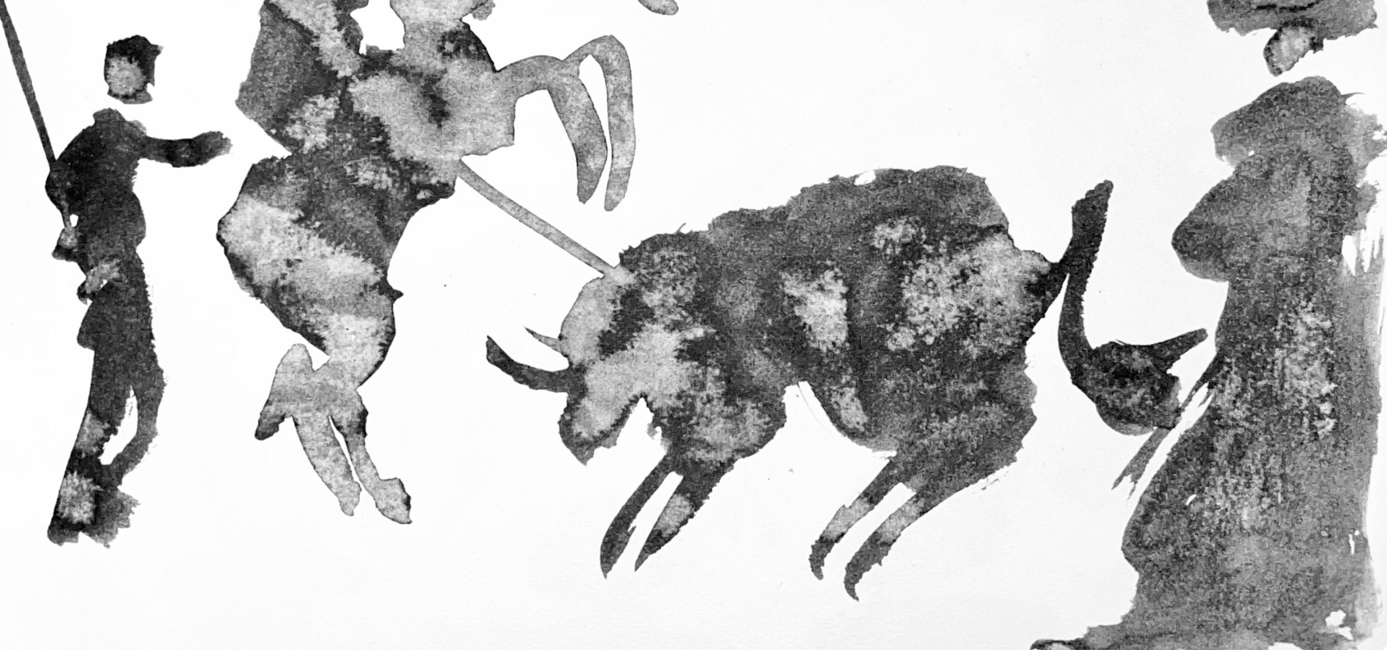 Picasso, Composition, Pablo Picasso, Toros Y Toreros (after) For Sale 3