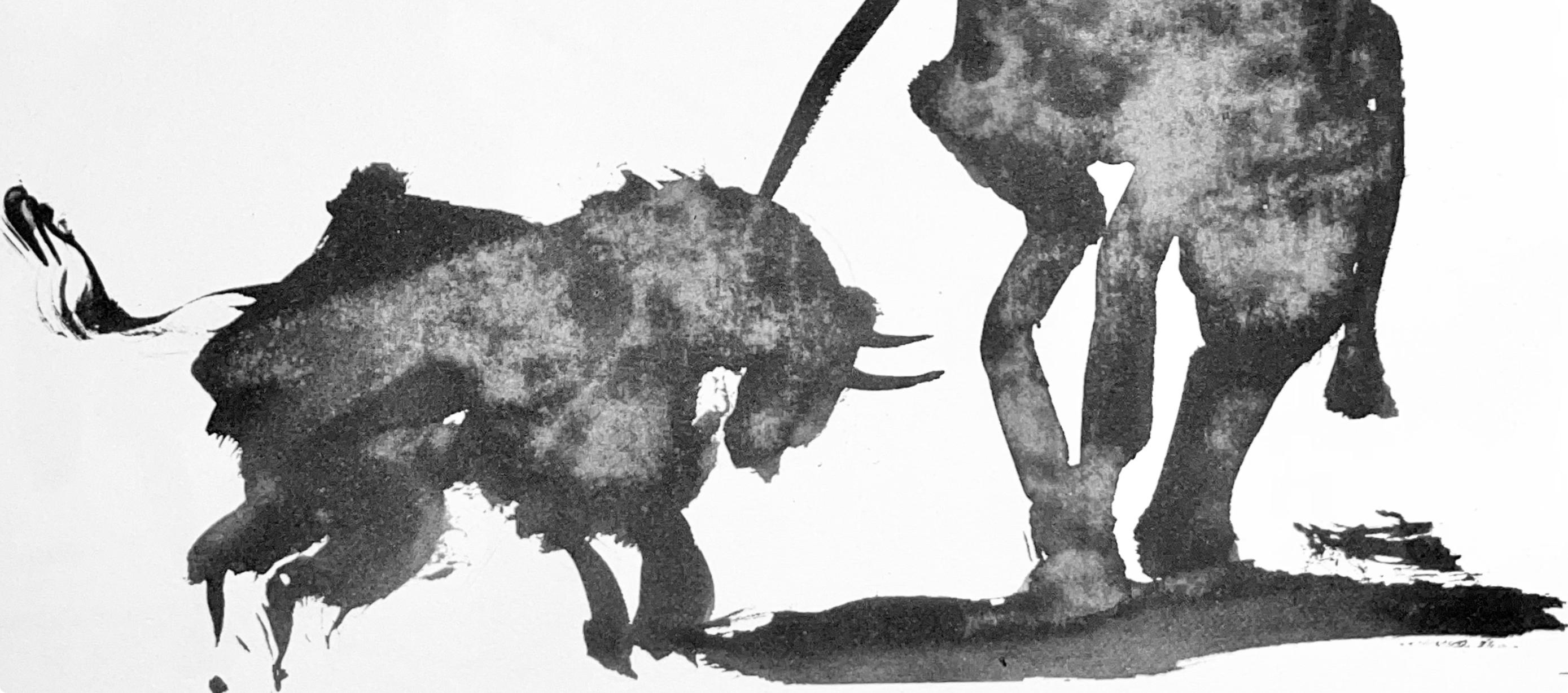 Picasso, Composition, Pablo Picasso, Toros Y Toreros (after) For Sale 3
