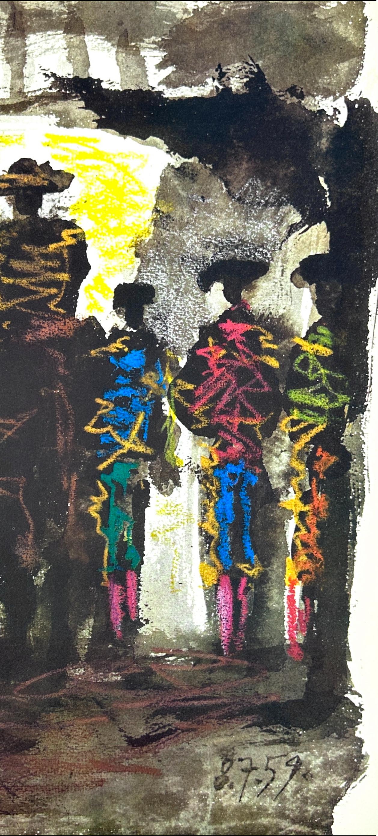 Picasso, Composition, Pablo Picasso, Toros Y Toreros (after) For Sale 3