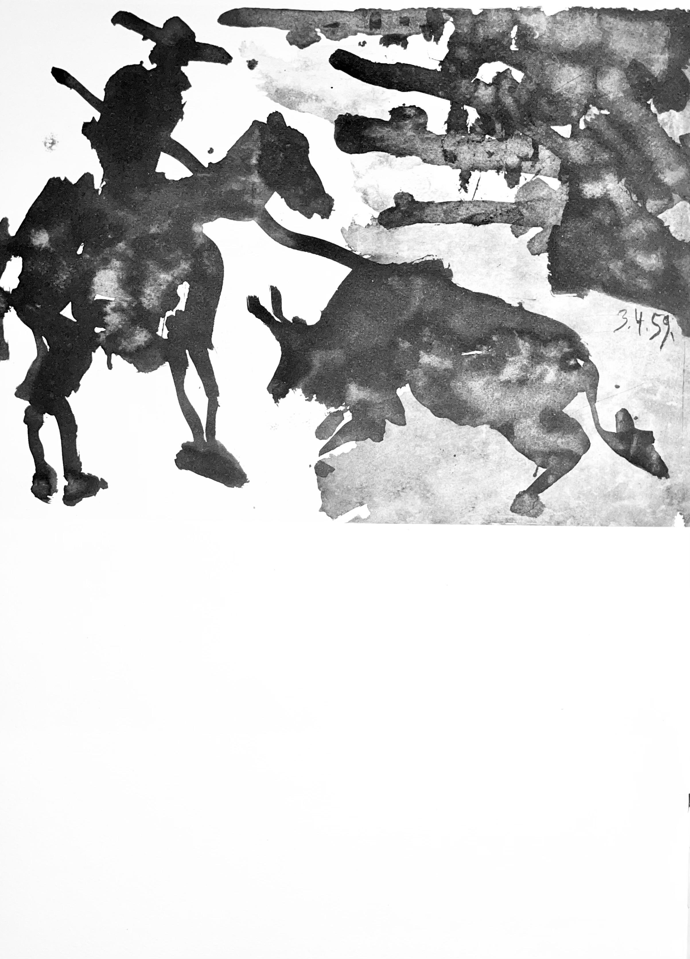 Picasso, Composition, Pablo Picasso, Toros Y Toreros (after) For Sale 4