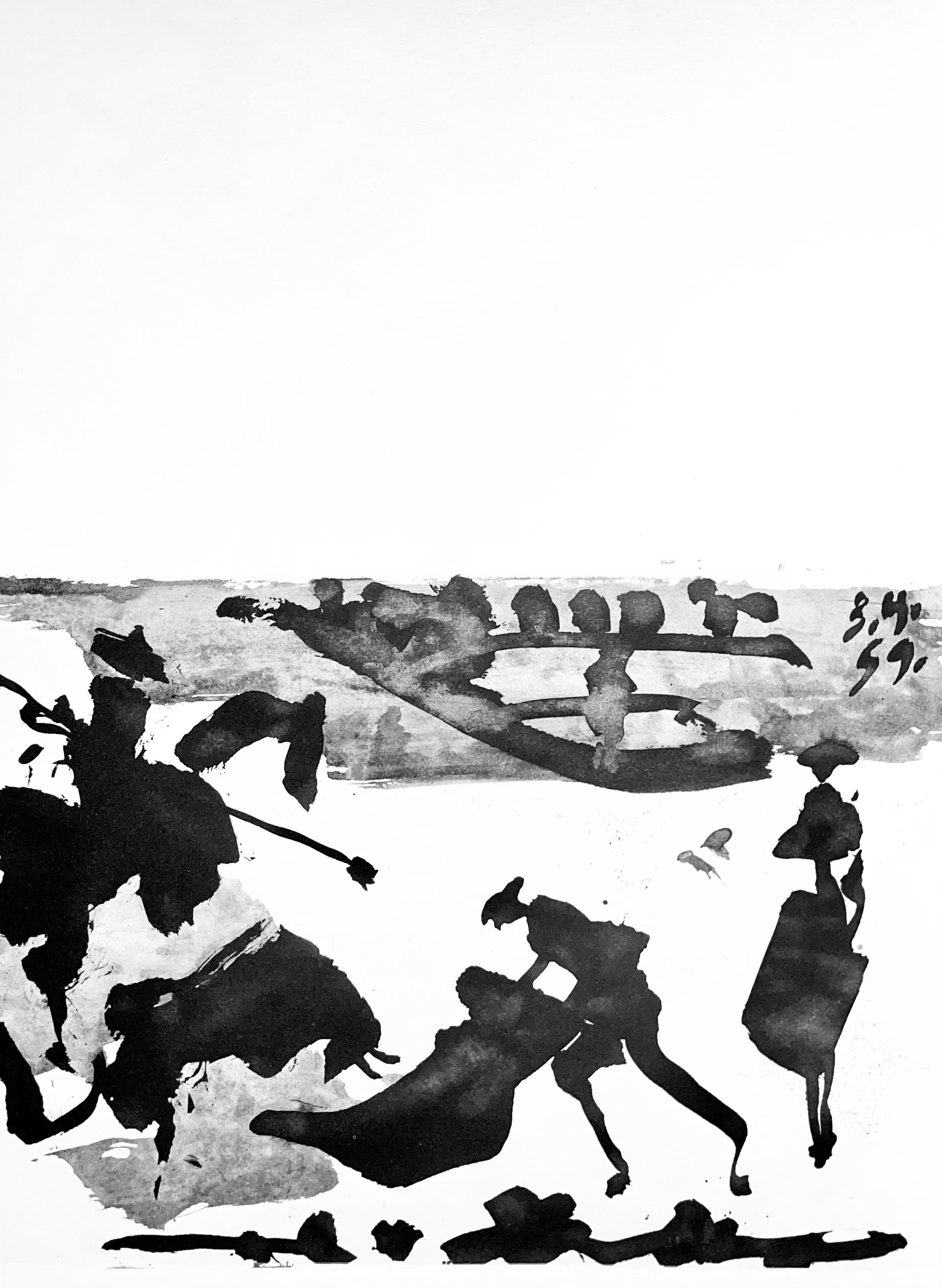 Picasso, Composition, Pablo Picasso, Toros Y Toreros (after) For Sale 4