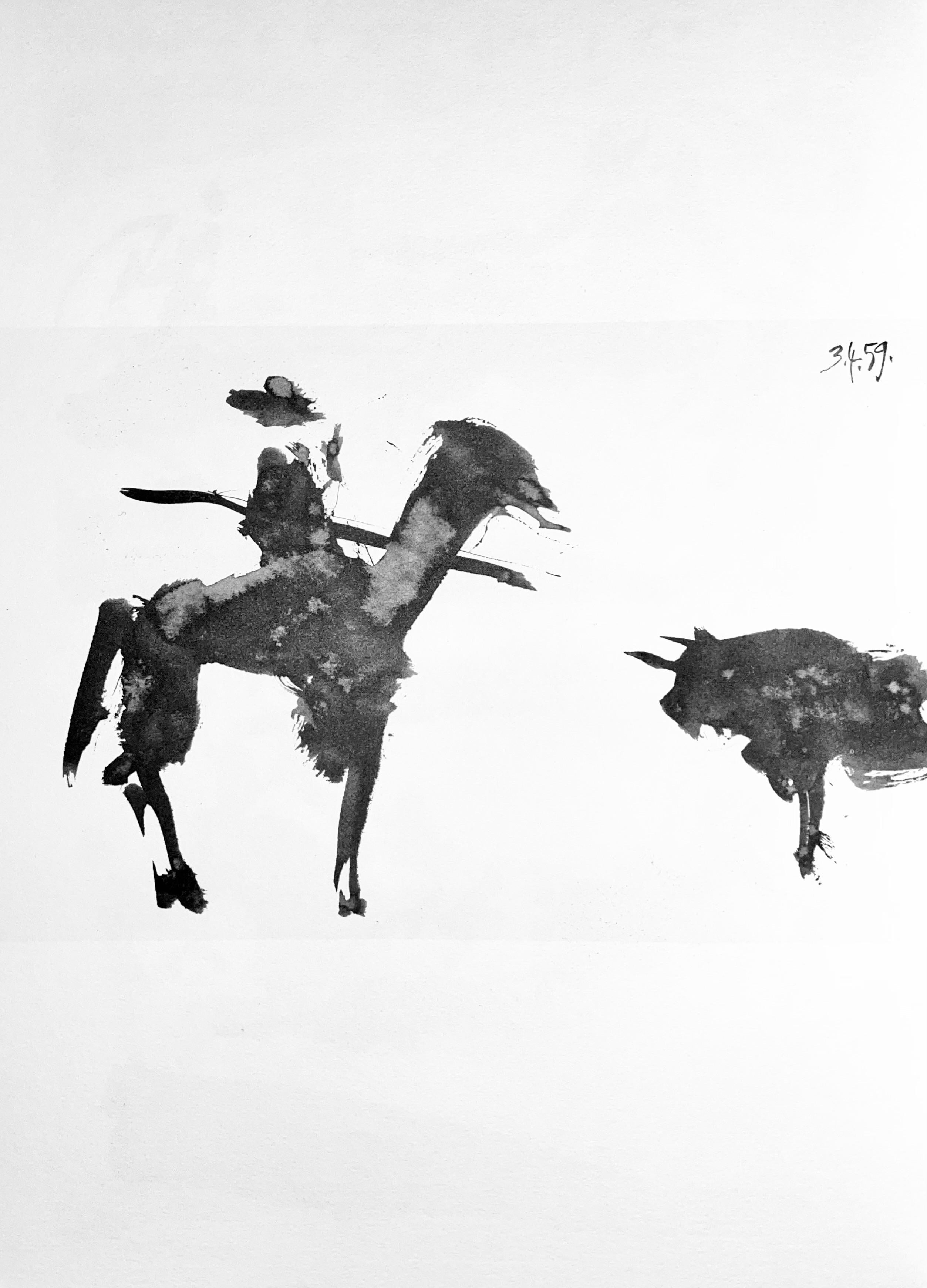 Picasso, Composition, Pablo Picasso, Toros Y Toreros (after) For Sale 4