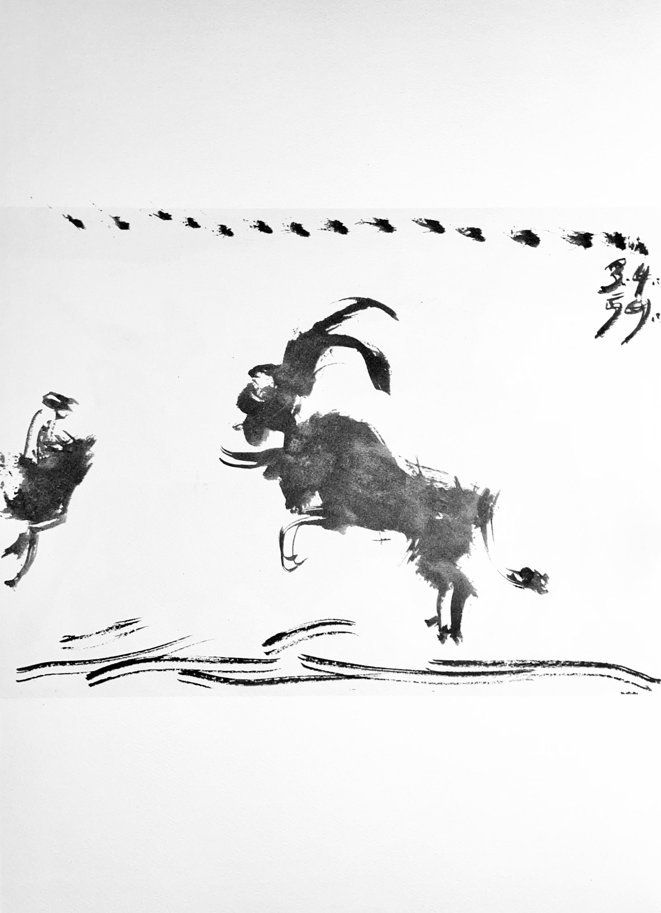 Picasso, Composition, Pablo Picasso, Toros Y Toreros (after) For Sale 4