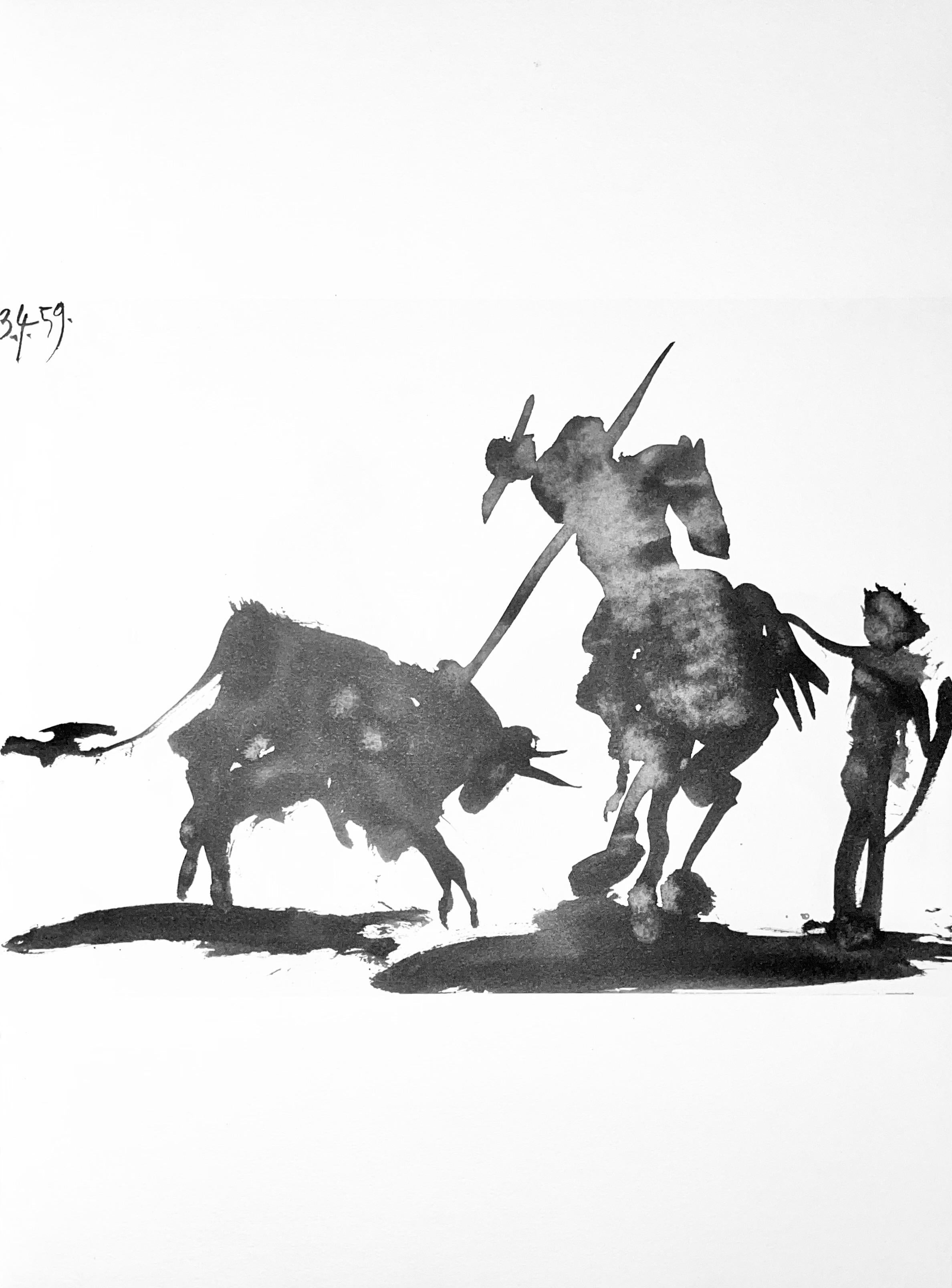 Picasso, Composition, Pablo Picasso, Toros Y Toreros (after) For Sale 4