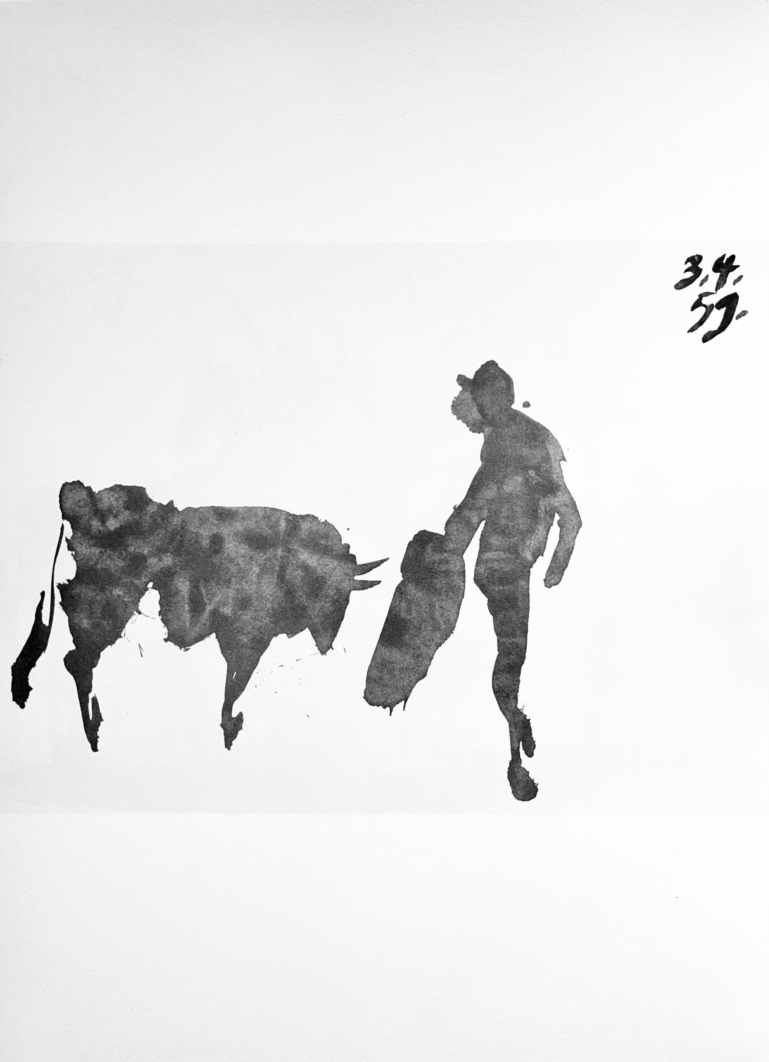 Picasso, Composition, Pablo Picasso, Toros Y Toreros (after) For Sale 4
