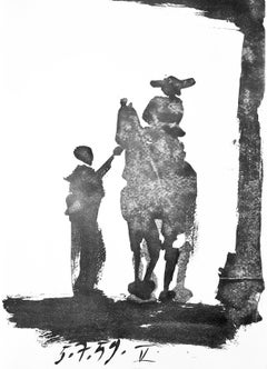 Picasso, Composition, Pablo Picasso, Toros Y Toreros (after)