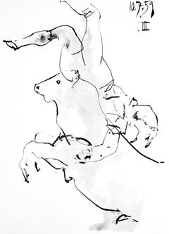 Picasso, Composition, Pablo Picasso, Toros Y Toreros (after)