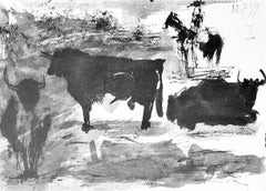 Picasso, Composition, Pablo Picasso, Toros Y Toreros (after)