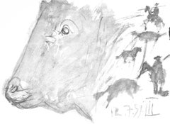 Picasso, Composition, Pablo Picasso, Toros Y Toreros (after)