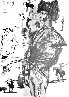 Picasso, Composition, Pablo Picasso, Toros Y Toreros (after)