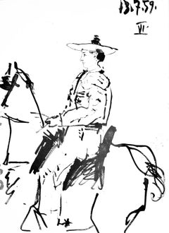 Picasso, Composition, Pablo Picasso, Toros Y Toreros (after)
