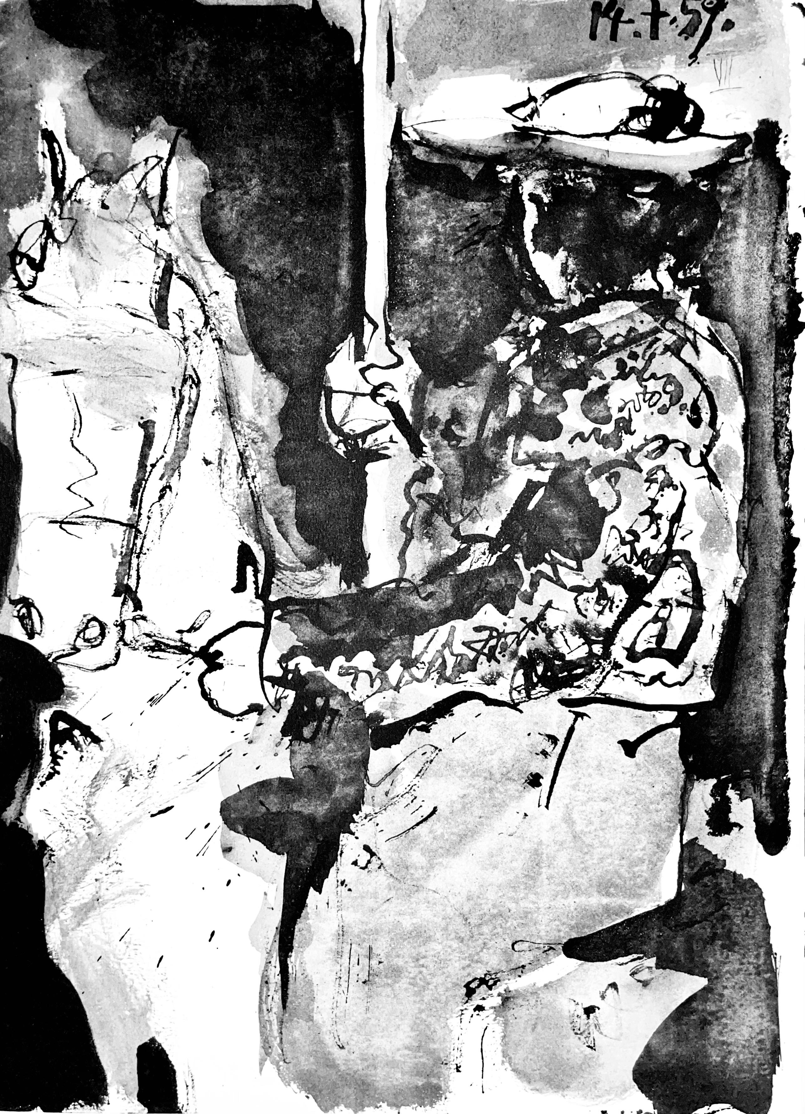 Picasso, Composition, Pablo Picasso, Toros Y Toreros (after)