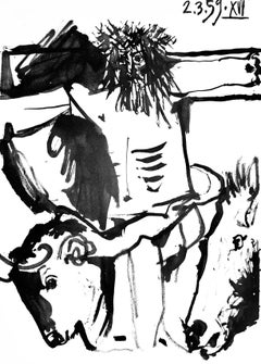 Picasso, Composition, Pablo Picasso, Toros Y Toreros (after)