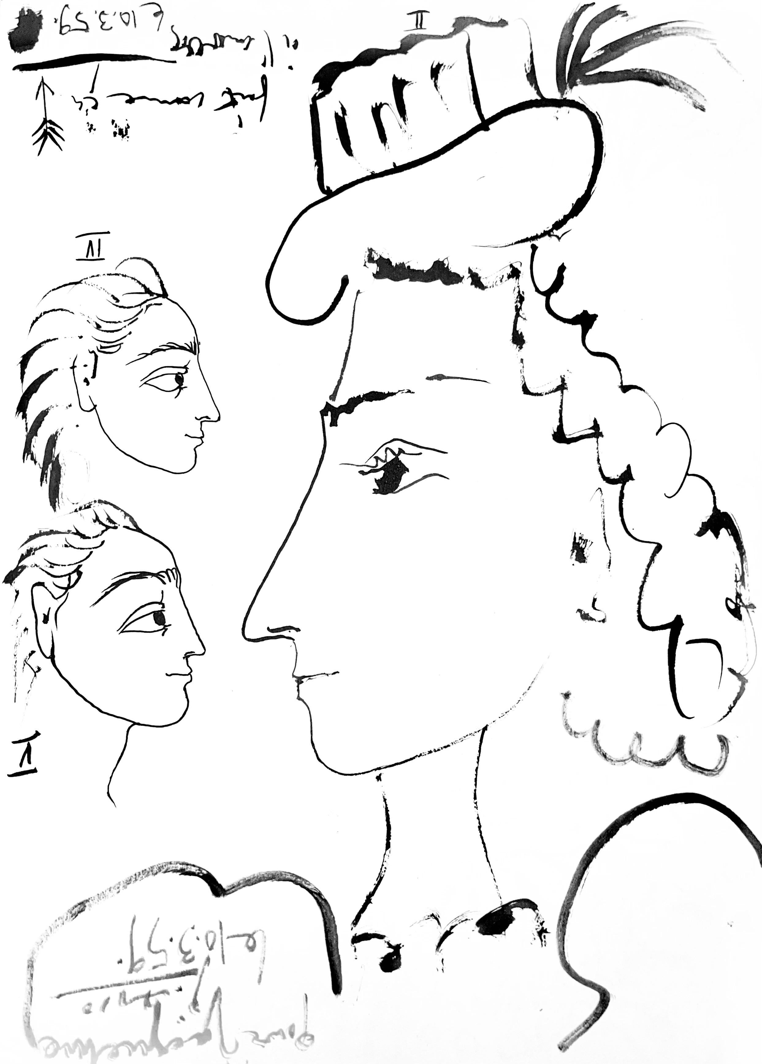 Picasso, Composition, Pablo Picasso, Toros Y Toreros (after)