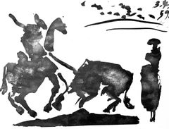 Picasso, Composition, Pablo Picasso, Toros Y Toreros (after)