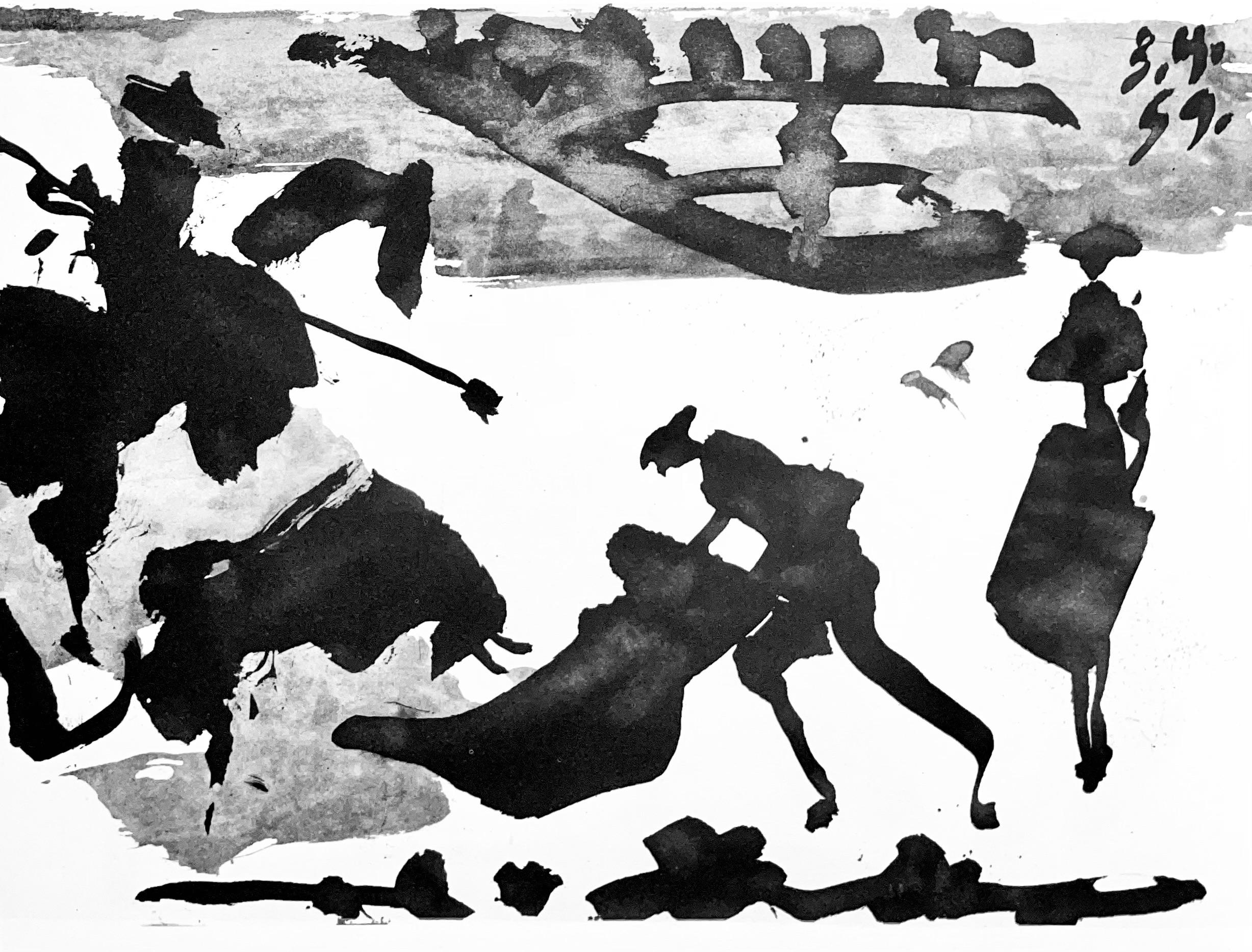 Picasso, Composition, Pablo Picasso, Toros Y Toreros (after)