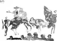 Picasso, Composition, Pablo Picasso, Toros Y Toreros (after)
