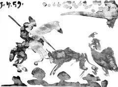 Picasso, Composition, Pablo Picasso, Toros Y Toreros (after)