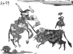 Picasso, Composition, Pablo Picasso, Toros Y Toreros (after)