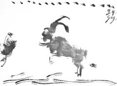 Picasso, Composition, Pablo Picasso, Toros Y Toreros (after)