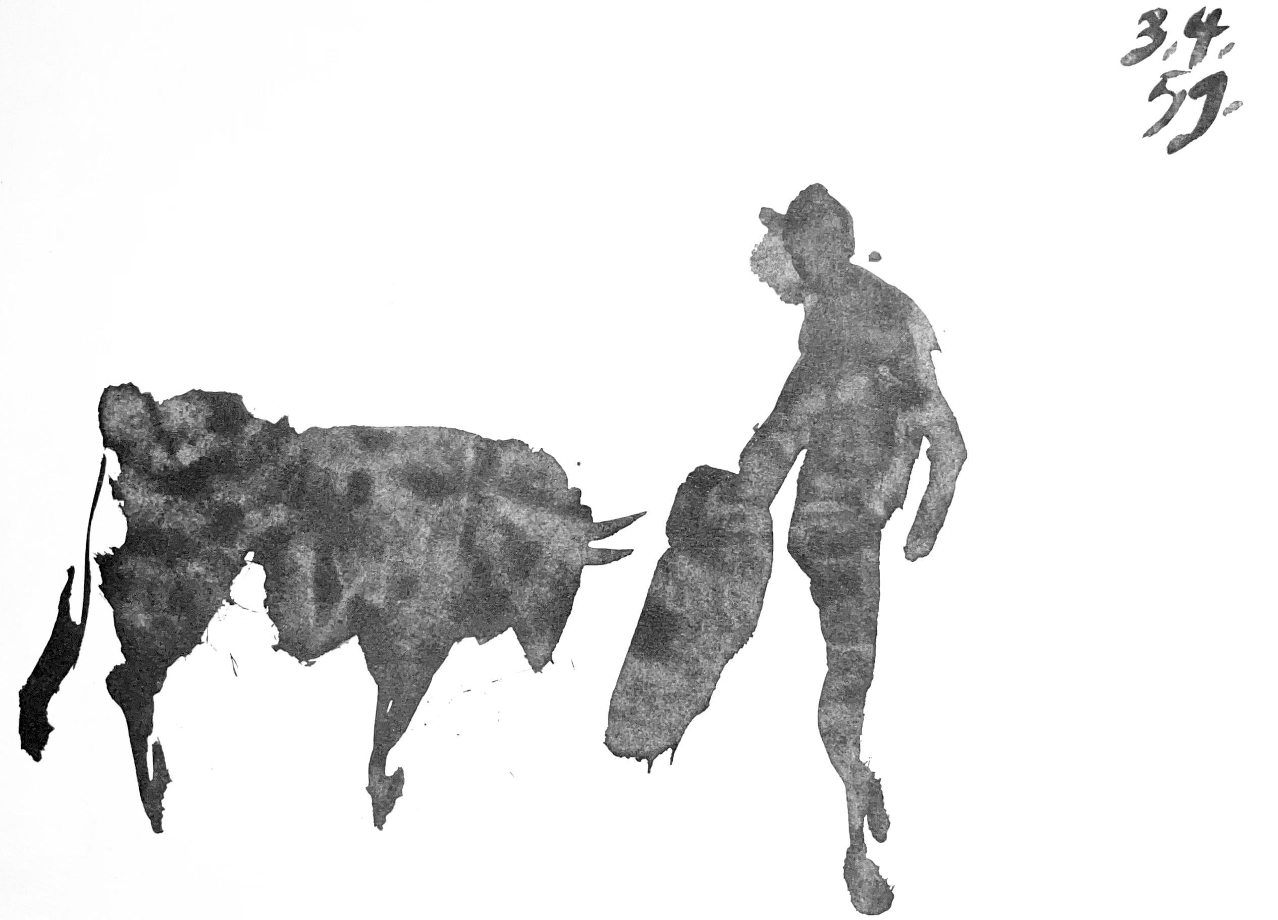 Picasso, Composition, Pablo Picasso, Toros Y Toreros (after)