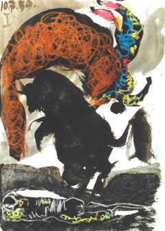 Picasso, Composition, Pablo Picasso, Toros Y Toreros (after)