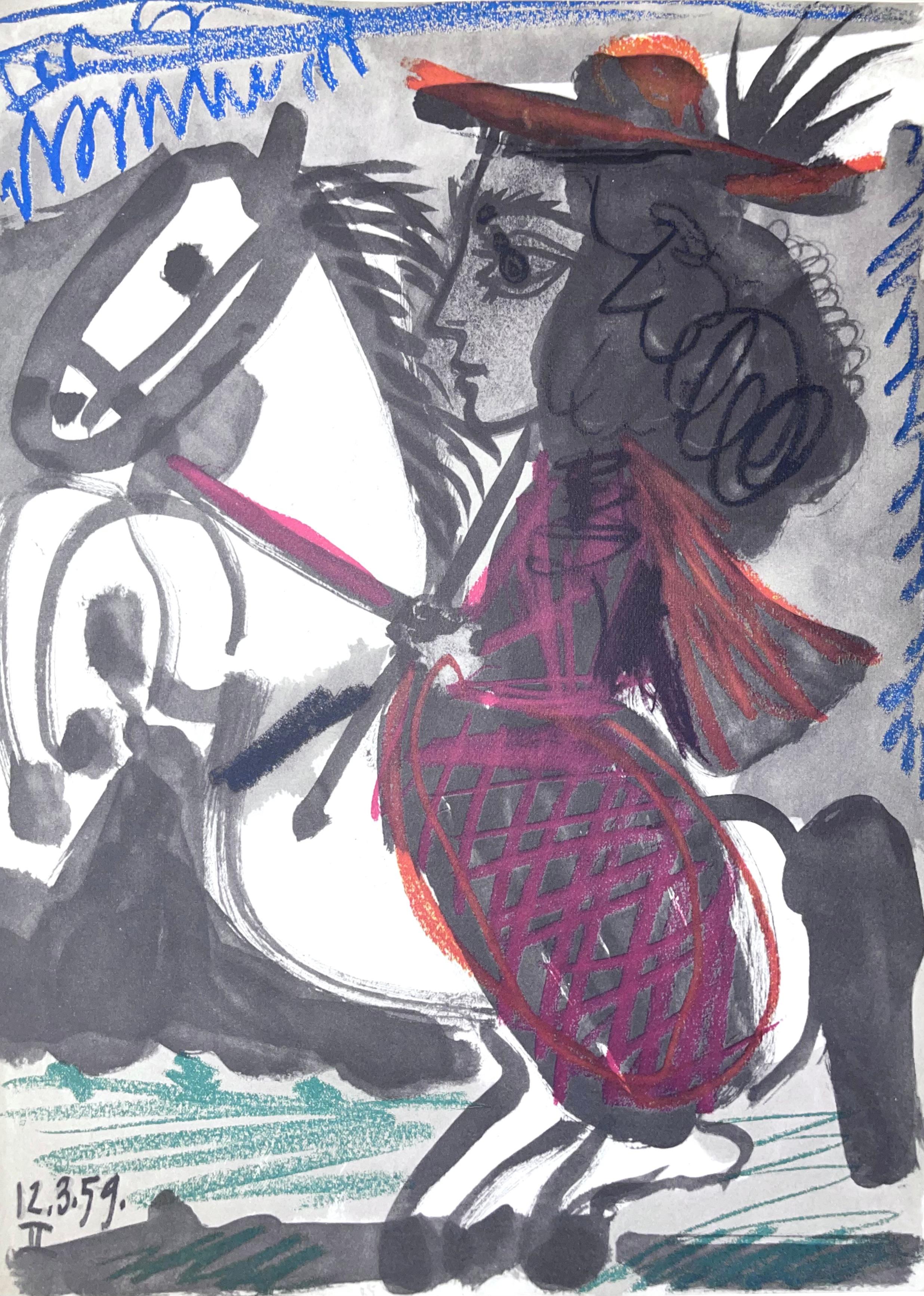 Picasso, Composition, Pablo Picasso, Toros Y Toreros (after)