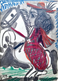 Picasso, Komposition, Pablo Picasso, Toros Y Toreros (after)