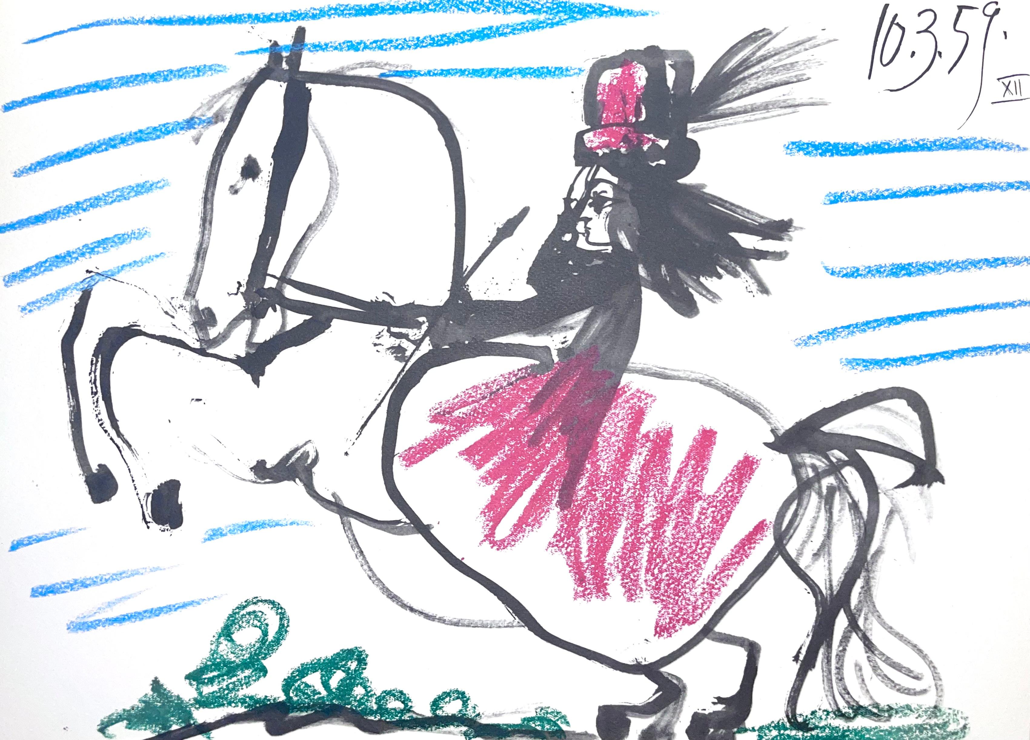 Picasso, Composition, Pablo Picasso, Toros Y Toreros (after)